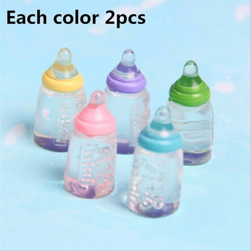 Baby Shower Giveaways Decoration Mini Milk Bottle DIY Souvenir Accessories 10Pcs - Picture 17 of 18
