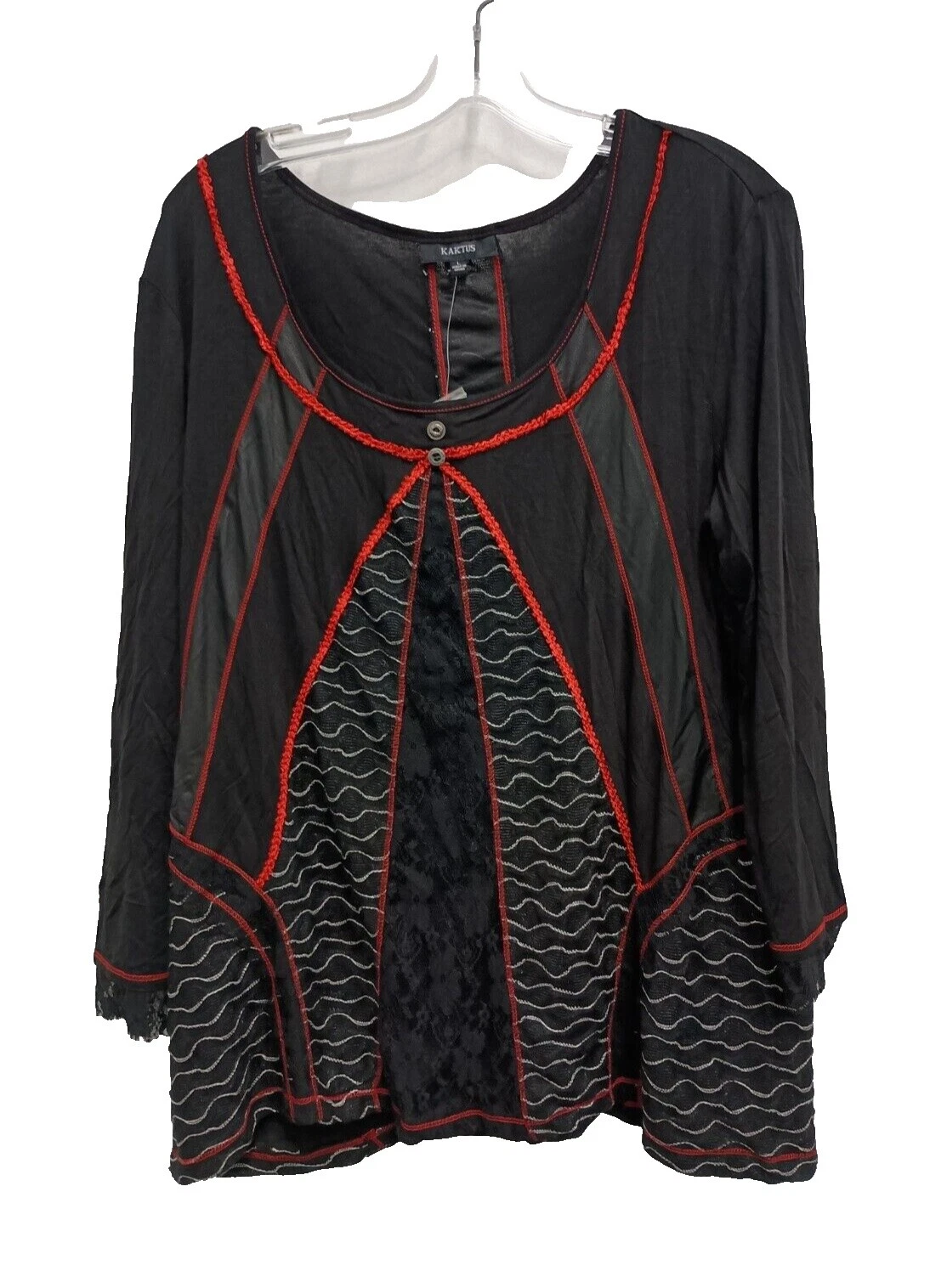 Bordado Poliéster Tops para mujer