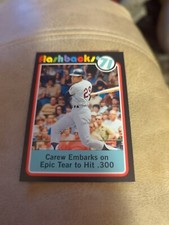2020 TOPPS HERITAGE BASEBALL FLASHBACKS '71 ROD CAREW MINNESOTA TWINS #BF-5