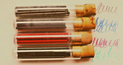 4FARB  MINEN 1,18 mm; für MONTBLANC, PELIKAN, FEND, GEHA, BLEISTIFTE !