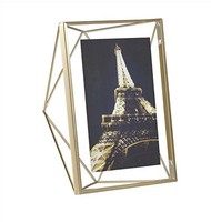 Umbra Prisma Picture Frame 5 By 7in Matte Brass Wall Table Top Frame Umbra Prisma Picture Frame 5 By 7in Matte Brass Wall Table Top Frame