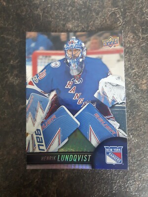 2017-18 Upper Deck Tim Hortons Collector's Series Base Henrik Lundqvist Card# 30