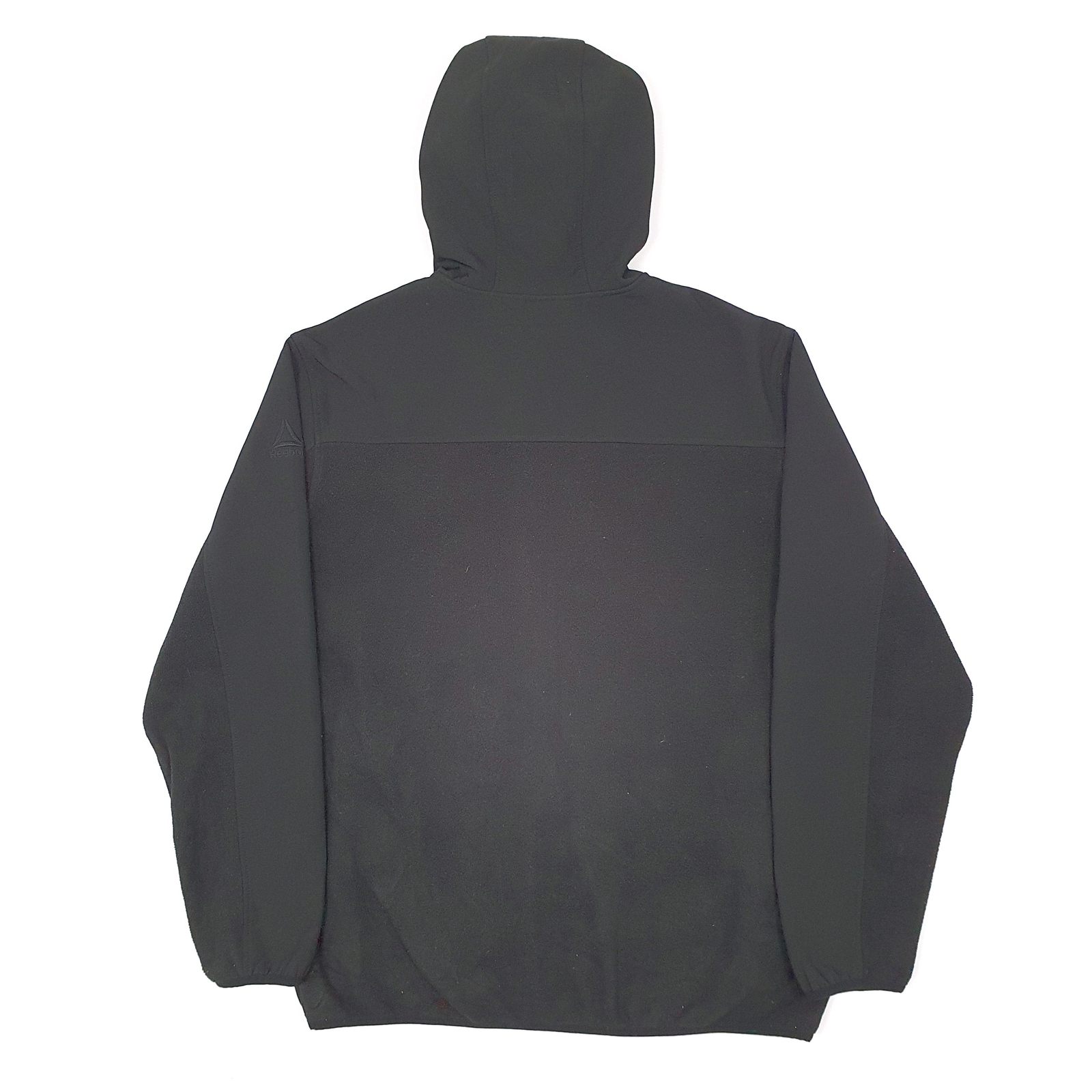 REEBOK Full Zip Hoodie Polyester Fleece Jumper Mens XL image 3
