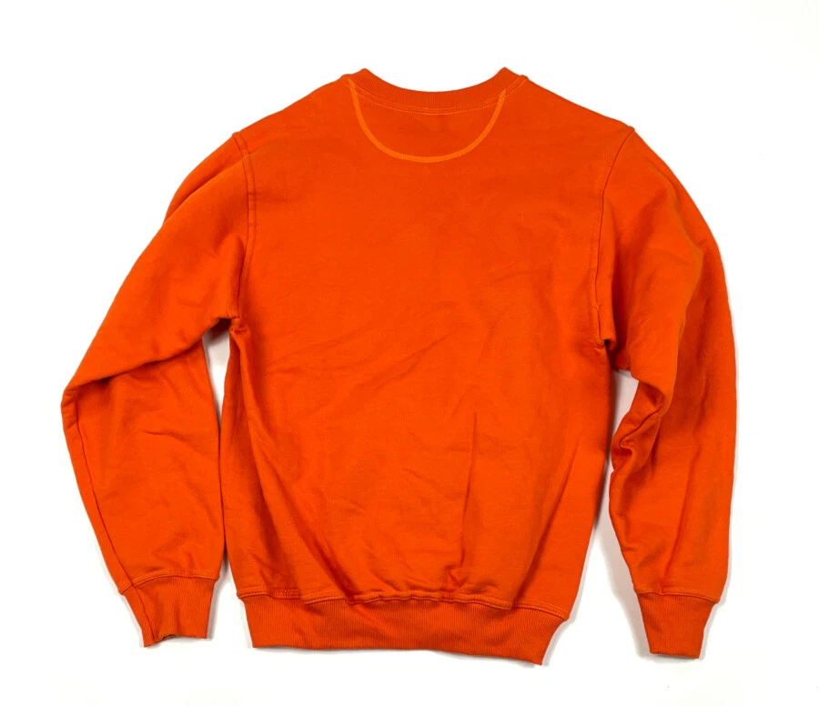 VTG Y2K Pluma Blank Orange Sweatshirt Adult Medium Russell Athletic Pullover  | eBay