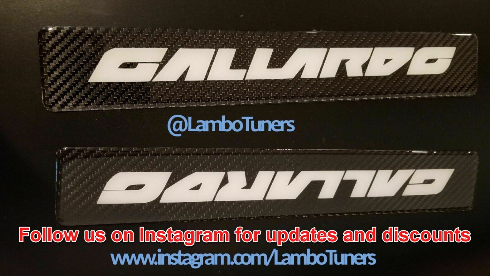 CUSTOM COLORS Carbon Fiber Lamborghini Gallardo threshold Door Sills