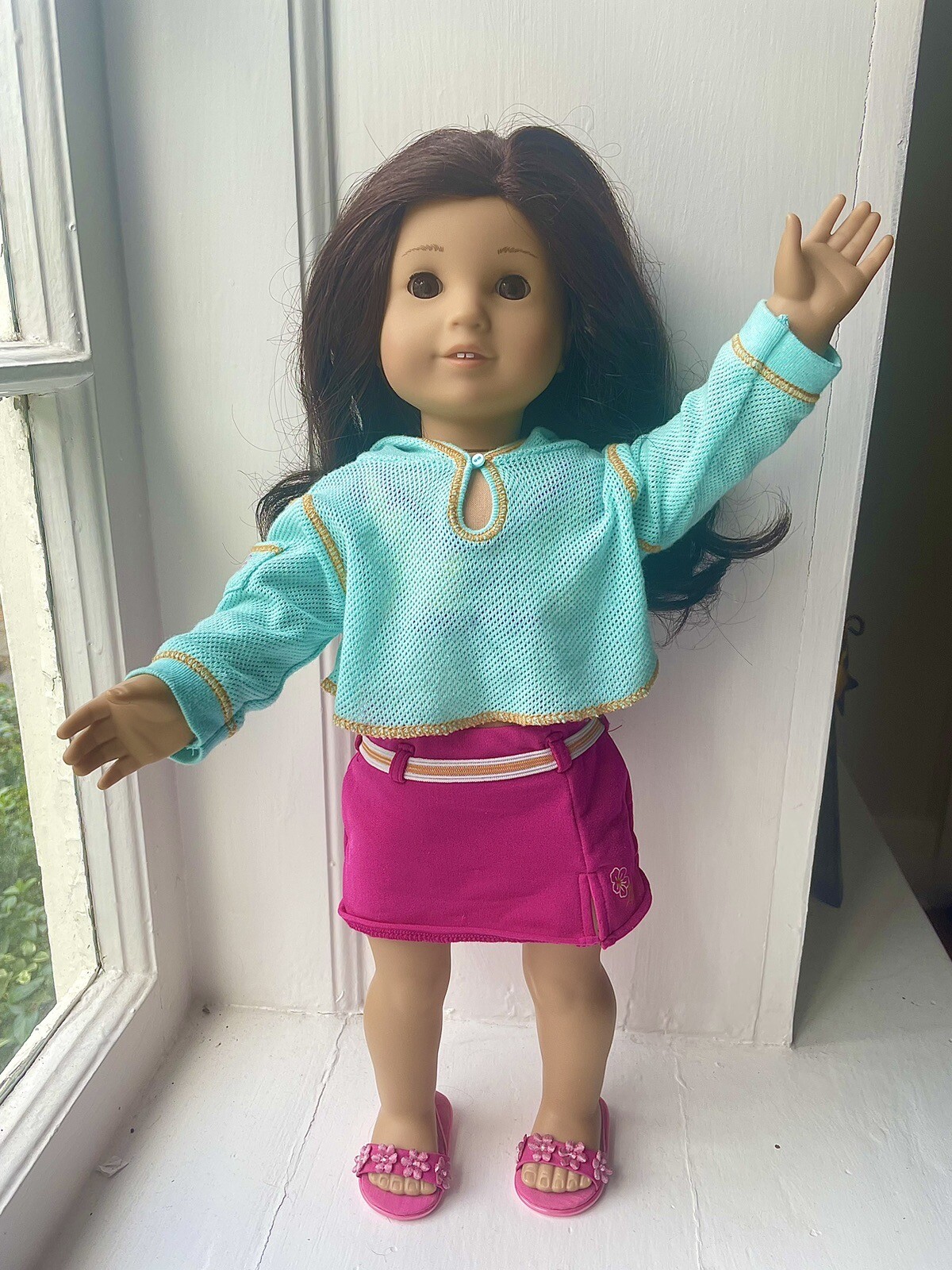 Jess McConnell American Girl Doll GOTY 2006 Excellent Condition Asian
