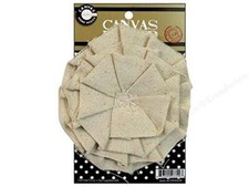 Canvas Corp CVS3309 Fleur en toile, 4 pouces, naturel