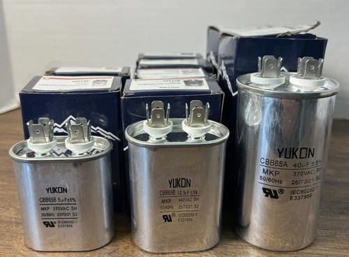 Yukon Dual Run Capacitor Lot Of 8