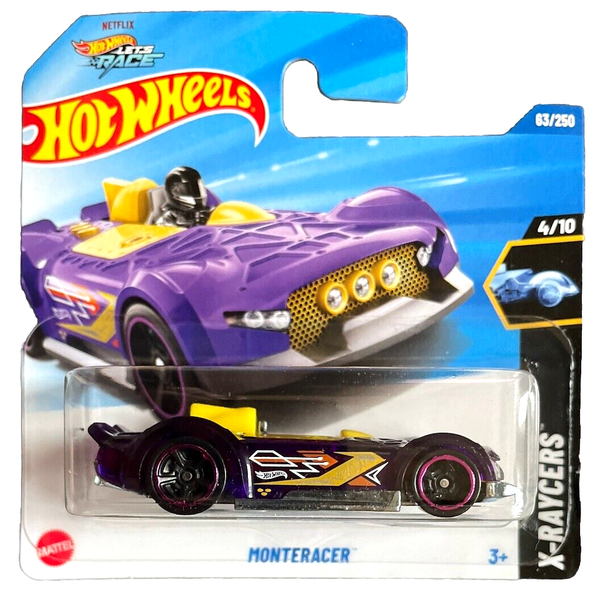Hot Wheels Monteracer X Raycers 4/10 2025 63/250 1:64 Modell Kinder Spielzeug-image