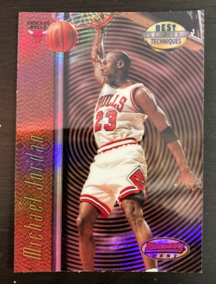 MICHAEL JORDAN 1997 BOWMAN BEST TECHNIQUES REFRACTOR T2 | eBay