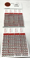 1 - 100 Dash Sure Tip Board (0-0-9-9)  Pull Tabs/Jar Tickets Free Shipping USA