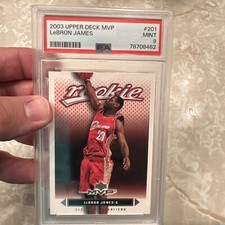 2003-04 Upper Deck MVP - Rookie LeBron James #201 (RC) for sale