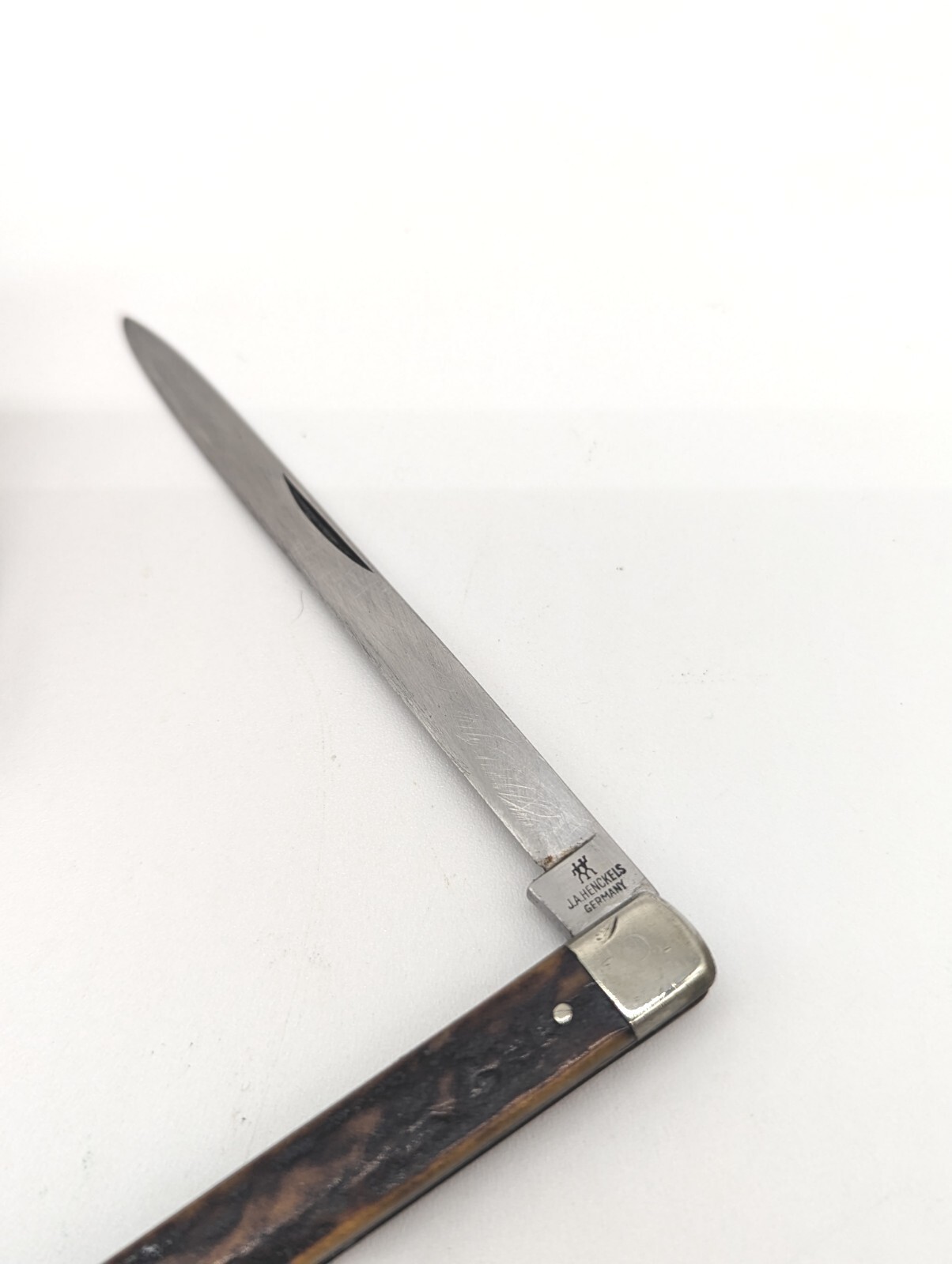 Vintage J A Henckels Stag Melon Tester Part Or Repair Pocket knife eBay