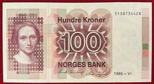 Norway 100 Kroner 1985 P-43c - UNC