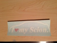 04-10 Toyota Scion Tc Decal Vinyl Sticker Rare New