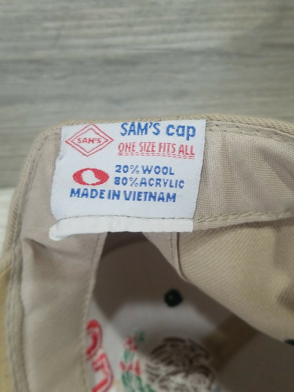 Mexico Hawk Adjustable Wool Blend Adjustable Base… - image 9