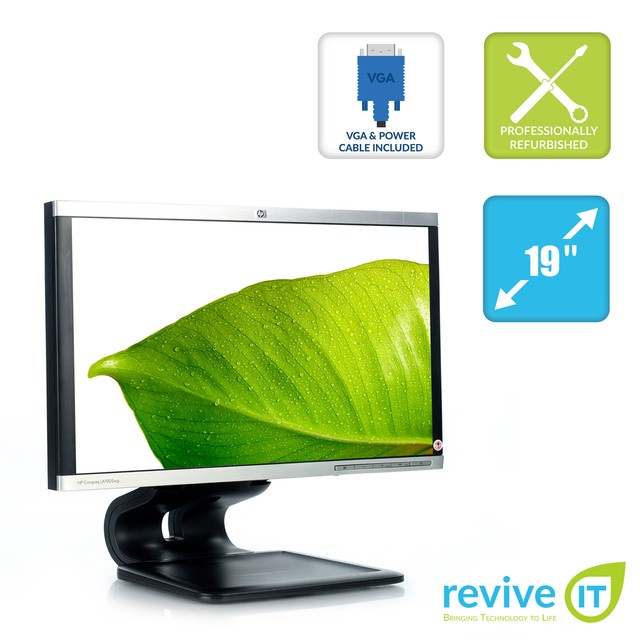 HP Compaq LA1905wg 19" 1440x900 1610 TFT LCD Widescreen Monitor VGA DP