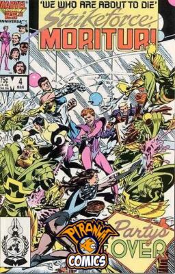 STRIKEFORCE: MORITURI #4 (1986) VF/NM MARVEL