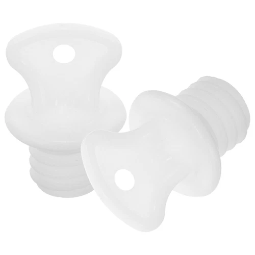 2pcs Hot Water Bottle Lid Replacement Long Cover Caps Stopper - Picture 5 of 10
