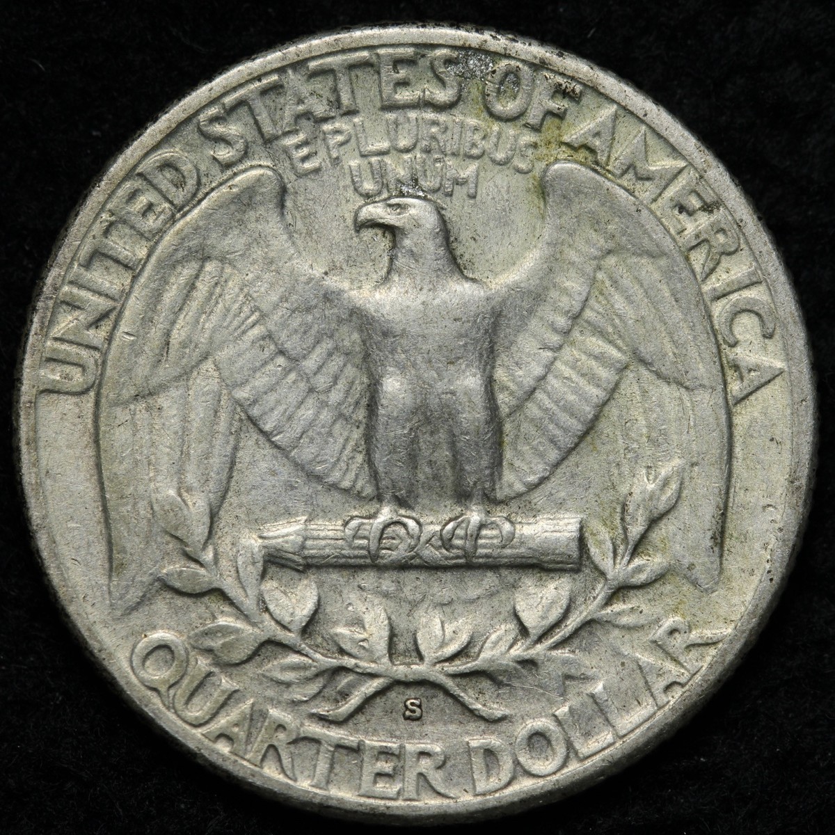 1938-S Washington Silver Quarter AU E313 DZYQ | eBay