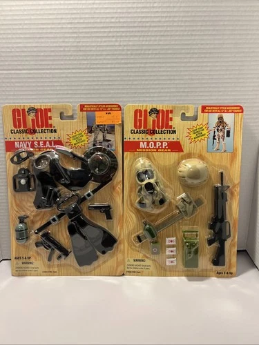 GI Joe NAVY SEAL & M.O.P.P. Mission Gear 1997 Classic Accessories 12" Figure