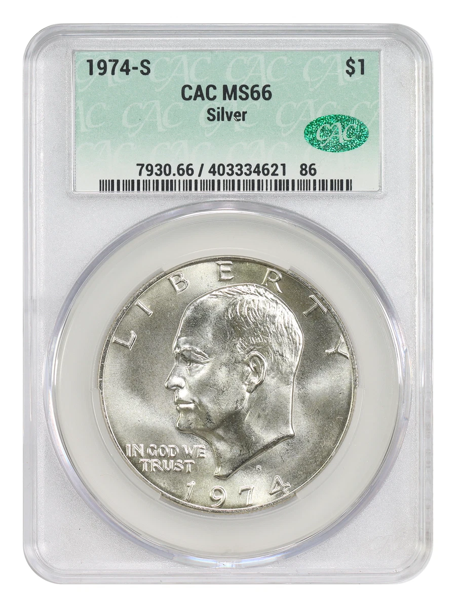 MS 66 Graded 1974 Eisenhower Dollars (1971-1978) for sale | eBay