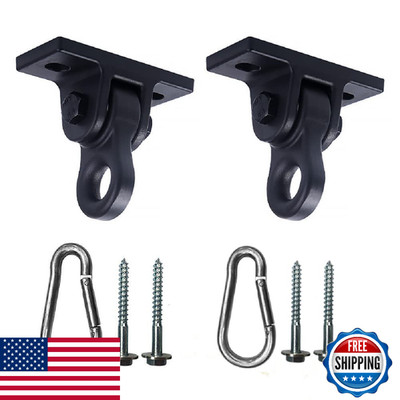 ABUSA Heavy Duty Swing Hangers, 5000lb Capacity, Playground Porch Yoga, 2-Pack