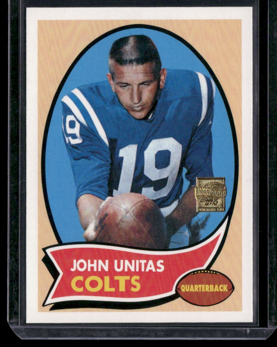 2000 Topps #R14 Johnny Unitas Johnny Unitas Reprints
