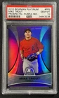 MIKE TROUT PSA 10 2010 BOWMAN PLATINUM #PP5 PROSPECT PURPLE REFRACTOR 3238