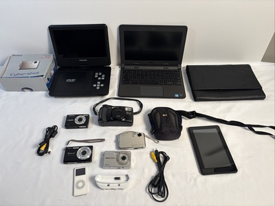 #ad Electronic Lot Missing Chargers All Work Parts Only $225.00