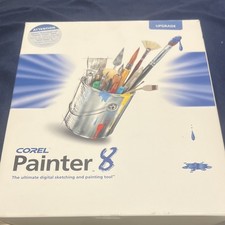 Corel Painter 8 Upgrade Painting Software CD for Windows/Mac, English
