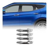TüRgriff Blende TüRgriffkappen FüR Hyundai Santa Fe 2012-2018 Chrom Abs 8X