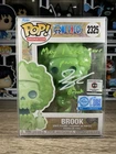 Funko Pop! One Piece Brook Signed CC Exclusive PR Pre Release W/ Protector