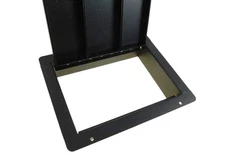 PROCRAFT Jumbo 4 Hole HINGED LID FLOOR ACCESS PANEL - 11-5/8" x 5-1/8" OPENING