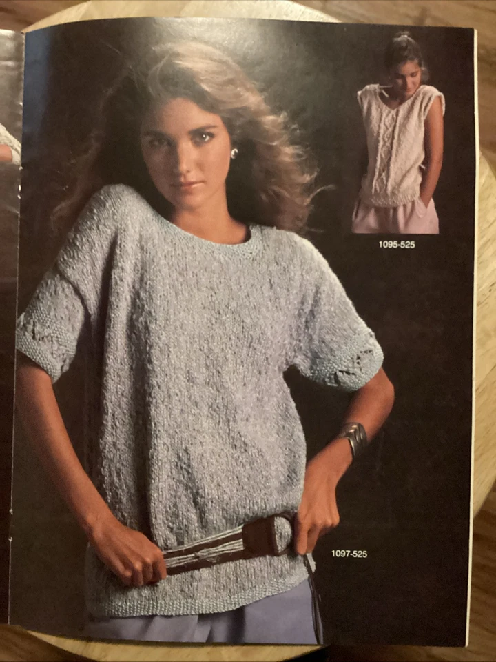 Bernat Killarney Knitting Pattern Elegant Casual Fashion Book No 525 - Image 2 of 4