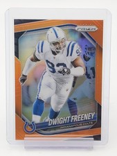 DWIGHT FREENEY 2025 PANINI PRIZM ORANGE #120 /249 INDIANAPOLIS COLTS Q2091
