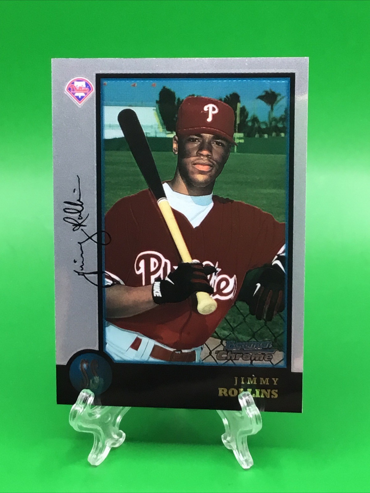1998 Bowman Chrome #181 Jimmy Rollins (RC) 