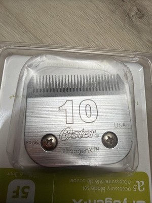 Oster Cryogen-X Clipper Blades  #10 USED