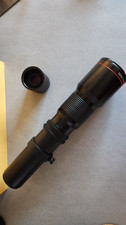 Vivitar Series 1 Camera Lens 1:8 f 500mm HD/NC T2 Screw Mount With 2X Converter
