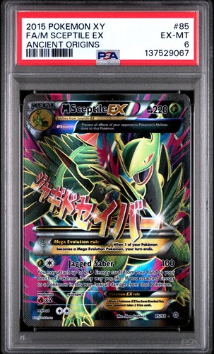 M Sceptile-EX graded PSA 6 for sale on eBay
