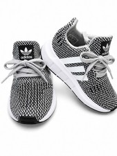 adidas Swift Run Unisex Kids Sneakers Black/W...
