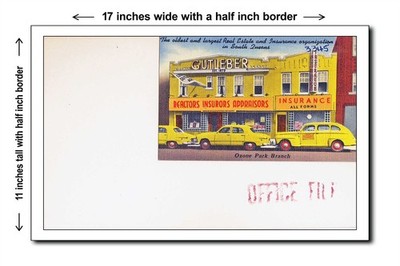 New York 1940s - Corwin Gutleber Agency. The oldest and largest - 11x17 Poster