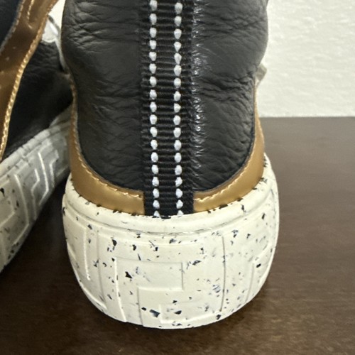 ZAPATILLAS ALTAS VERSACE LA GRECA NIÑOS TALLA EURO 31/US 13C USADAS ¡SIN CAJA!! - Imagen 4 de 24