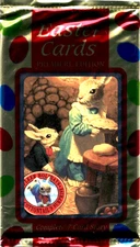 1995 Easter Cards Premiere Edition Trading Card Booster Pack Rabbit Baking Art