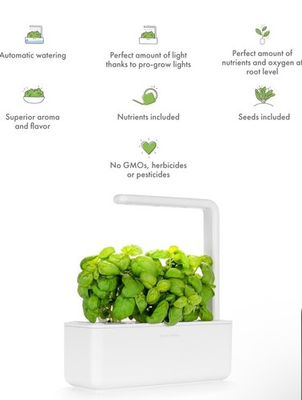 #ad Click amp; Grow Indoor Herb Garden Kit with Grow Light Smart Garden for Home $76.62