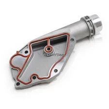 Aluminum Coolant Hose Flange Thermostat Cover Fit For A7 A6 Q5 A5 A4 06E121168