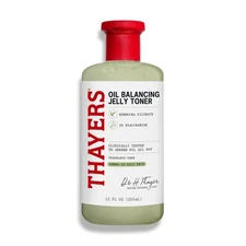 Thayers Oil Balancing and Cooling Jelly Toner, Pore Reducing Facial Toner That
