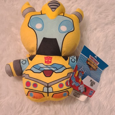 Transformers Bumblebee Plush Rescue Bots Academy Toy Doll Hasbro Stuffed 7'' Nwt