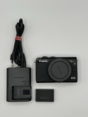Canon EOS M100 Schwarz Digital Kamera 24.2MP WLAN Full HD APSC Touchscreen