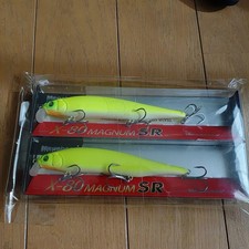 Megabass X-80 MAGNUM SR, brand new, unopened, set of 2 Japan Import Lure